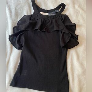nwt anthropologie maeve ruffled tank top